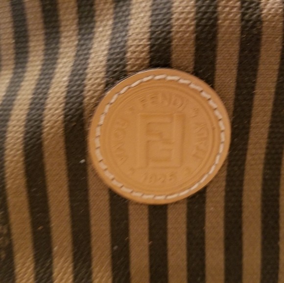 Authentic Vintage Fendi Stripe Purse - Picture 2 of 4